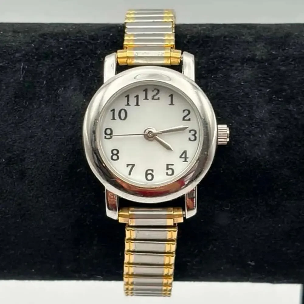 Silver & Gold Classic Watch